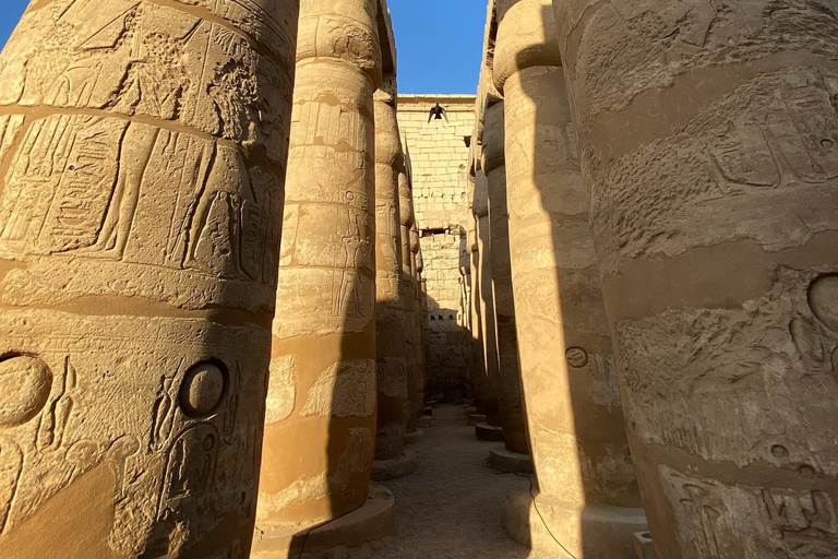 Privétour van een halve dag door Karnak en de Luxor-tempel met pick-up