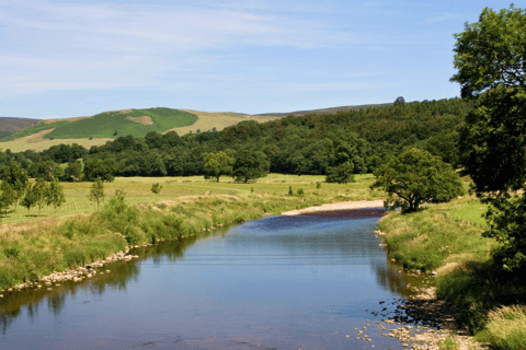 Recorrido en coche por Nidderdale con una APP
