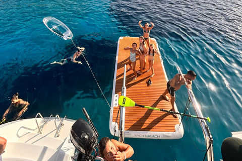 Agios Nikolaos: Sailing Trip Catamaran Lunch and Water Toys Catamaran Private Half Day Sailing Trip