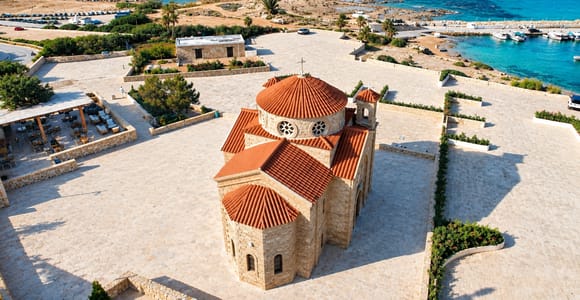 From Paphos: Baths of Aphrodite, Sea Caves and Wine Tour