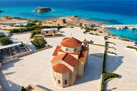 From Paphos: Baths of Aphrodite, Sea Caves and Wine Tour