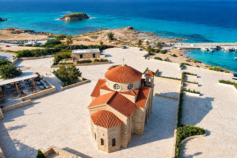 From Paphos: Baths of Aphrodite, Sea Caves and Wine Tour