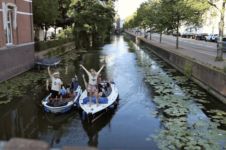 The Hague: Self-Drive Boat Rental up to 7 people, no licence