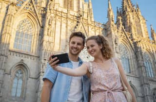 Barcelona & Sagrada Familia Halbtagestour mit Abholung vom Hotel
