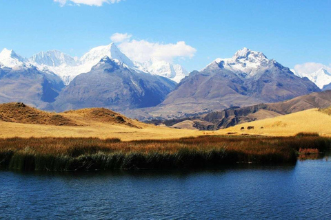 Private hiking route through the Wilcacocha lagoon.