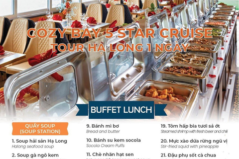 Herculus Cruises 5-sterren_ Verkende Ha Long Bay 1 dag