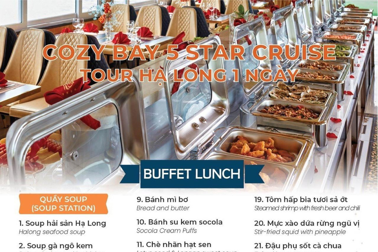 Herculus Cruises 5-sterren_ Verkende Ha Long Bay 1 dag