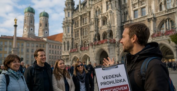 Munich: guided tour in Czech language