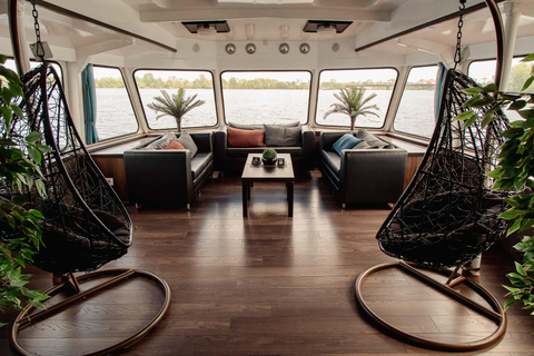 日落之旅：海门之行——拉脱维亚河流巡游日落之旅：海门河游轮之旅 - 拉脱维亚河流巡游