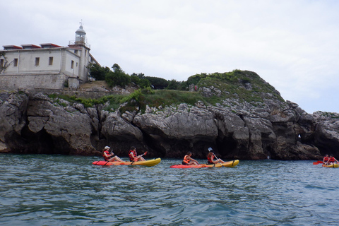 Tour guiado en kayak por la Bahía de Santander.