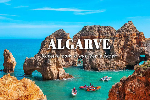 Depuis Lisbonne : Visite privée de l'Algarve avec prise en charge à l'hôtel