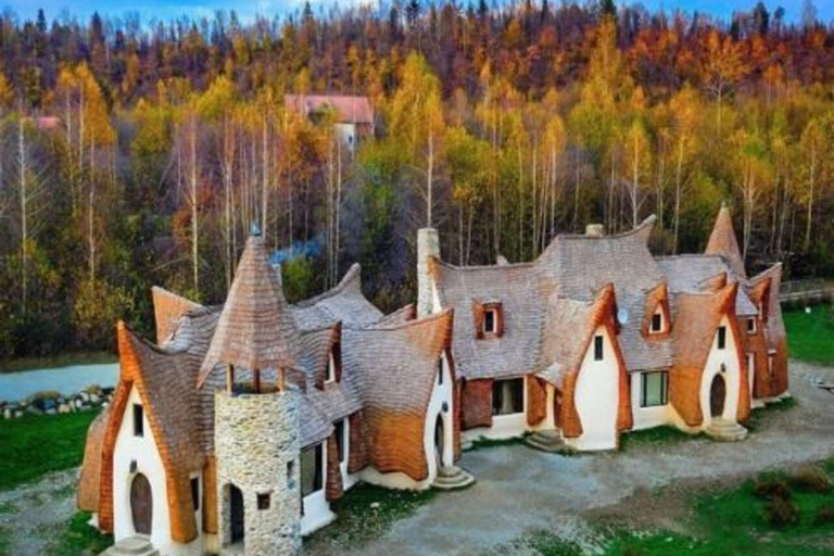 Sibiu Day Trip with Clay Castle & Upside-Down House