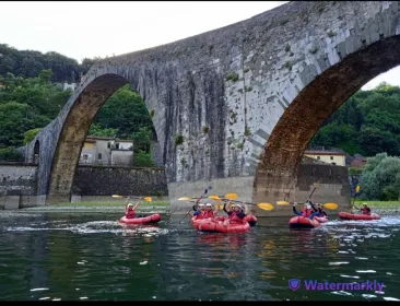 Borgo a Mozzano: Kajaktour unter der Teufelsbrücke