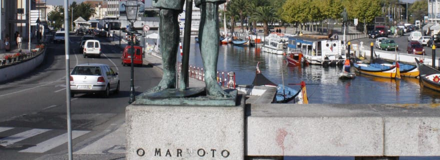 Aveiro : chasse au trésor privée en ville avec moniteur et récompense