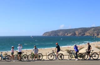 Von Lissabon: Ganztägige E-Bike-Tour von Sintra nach Cascais