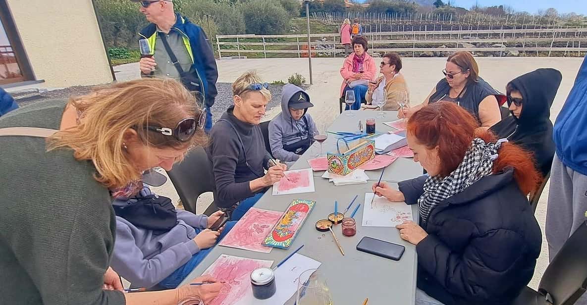 Afbeelding 6 van Etna: Proeverij van DOC-wijnen en creatief schilderen met wijn