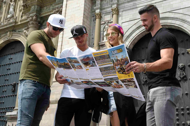 Lima: Hop-On Hop-Off Tourist Bus with 11 stops and 4 routes Lima: Hop-On Hop-Off Tourist Bus plus 11 stops and 4 routes