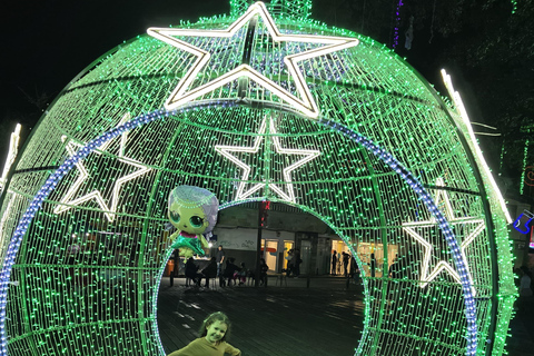 Medellin: City Christmas Lights Tour in a Themed Vehicle