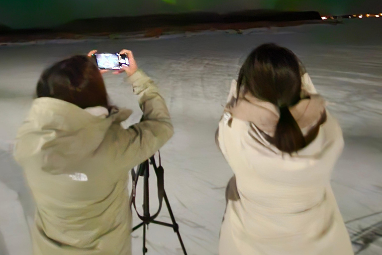 روفانييمي: مطاردة الشفق القطبي الشمالي مع خدمة التوصيل من الفندق