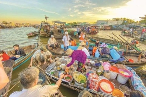 Depuis Ho Chi Minh : Visite à la journée du delta du Mékong