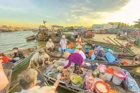 Private Tour: Der schwimmende Markt von Cai Rang in Can Tho 1 Tag