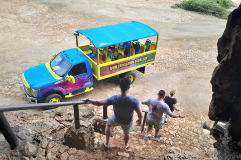 Parque Nacional e Baby Beach por cross aruba tours