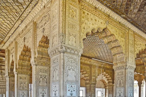 Nowe Delhi: zwiedzanie Czerwonego Fortu z przewodnikiem i biletem wstępuNowe Delhi: wycieczka piesza z przewodnikiem po Czerwonym Forcie bez biletu wstępu