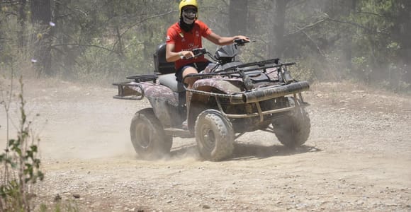 Side: Taurus Mountains Quad Bike or Buggy Safari with Pickup