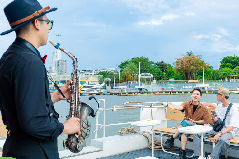 HCM: Saigon River Sightseeing Cruise with Live Music River seat