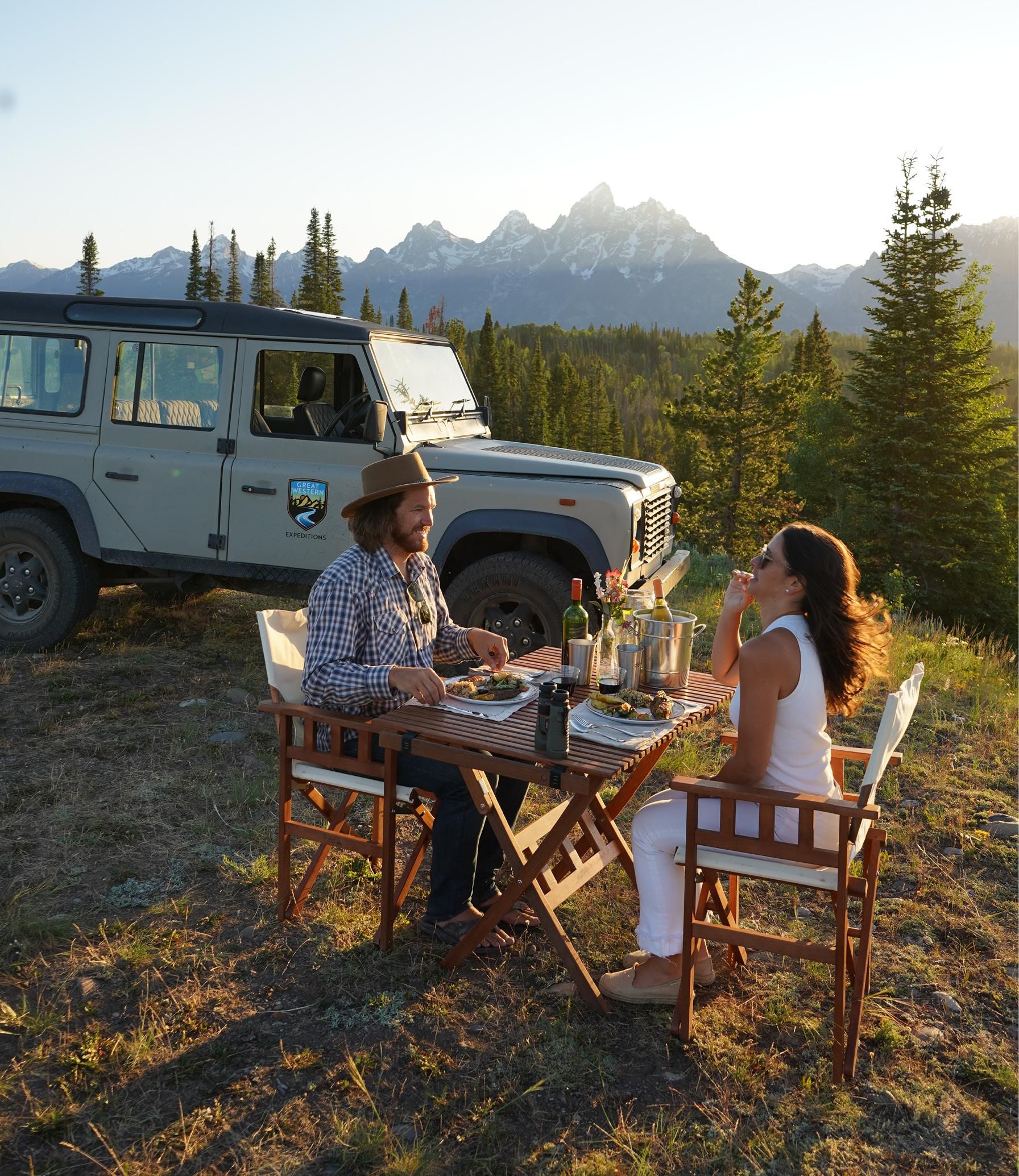 Jackson: Private Wildtiersafari im Grand-Teton-Nationalpark & Abendessen bei Sonnenuntergang