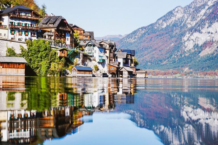 Z Wiednia: Hallstatt i Alpine Peaks z Skywalk LiftWycieczka z odbiorem