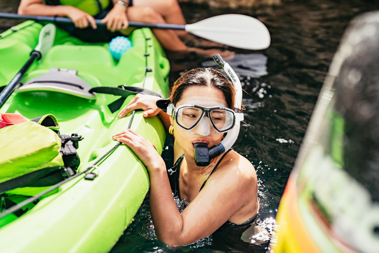 Santa Ponsa: Marine Reserve Kayak Tour Tour with Meeting Point