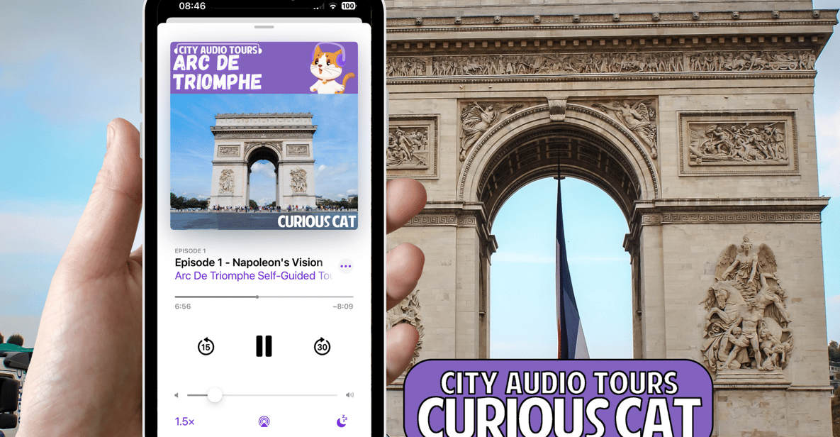 Arc de Triomphe L ultime visite audio autoguidée Paris GetYourGuide