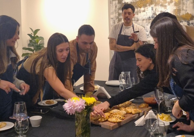 Visit Empanadas making class in scenic boutique hotel in Palermo in Buenos Aires