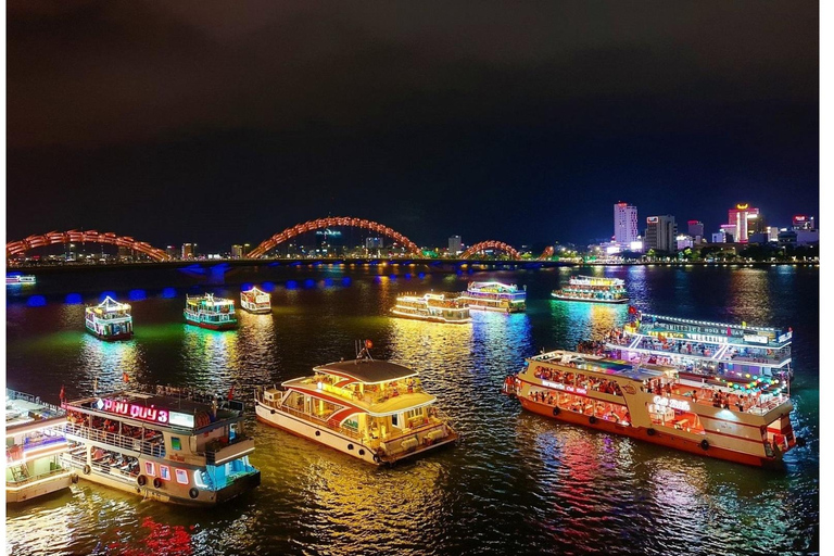 Night Tour Da Nang - Market, Dragon Bridge and River Cruise