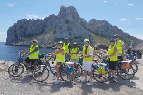 Marsylia do Calanques: całodniowa wycieczka rowerem elektrycznymWycieczka z przewodnikiem w języku angielskim