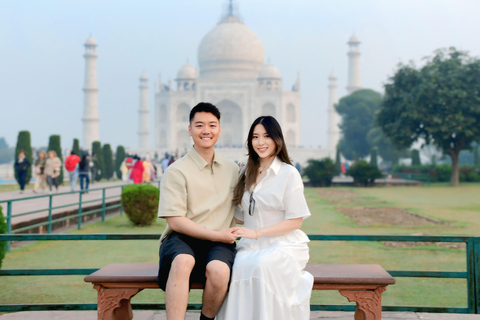 From Delhi: Private Taj Mahal & Agra Day Tour with 5* Meal Private Tour From Delhi - Car, Guide, Tickets & 5-Star Meal