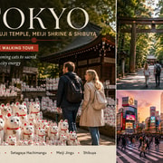 Tokyo: Gotokuji Temple, Meiji Shrine & Shibuya Private Walk Tokyo: Gotokuji Temple, Meiji Shrine & Shibuya Private Walk
