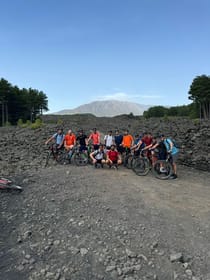 Etna: E-MTB Tour via Lava Flows and Down to Alcantara Gorges