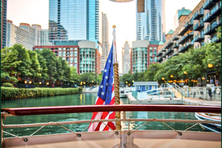 Chicago: Tour en barco de arquitectura con bebidas