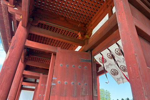 Nara: Guided Tour with Furoshiki Experience and Lunch 5.5h WITH Furoshiki Experience and Lunch