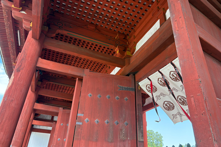 Nara: Guided Tour with Furoshiki Experience and Lunch 5.5h WITH Furoshiki Experience and Lunch