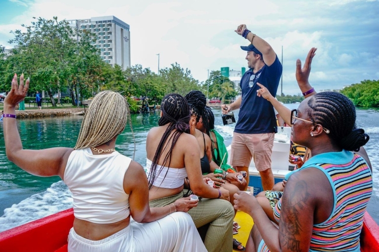 Cancun : Dégustation de tequila sur un bateau