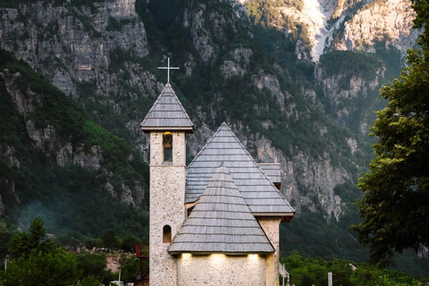 From Shkodër: Theth Day Tour with Blue Eye and Grunas