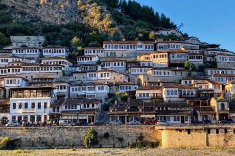 From Golem/Durres/Tirana: Berat City & Wine Tasting Day Trip