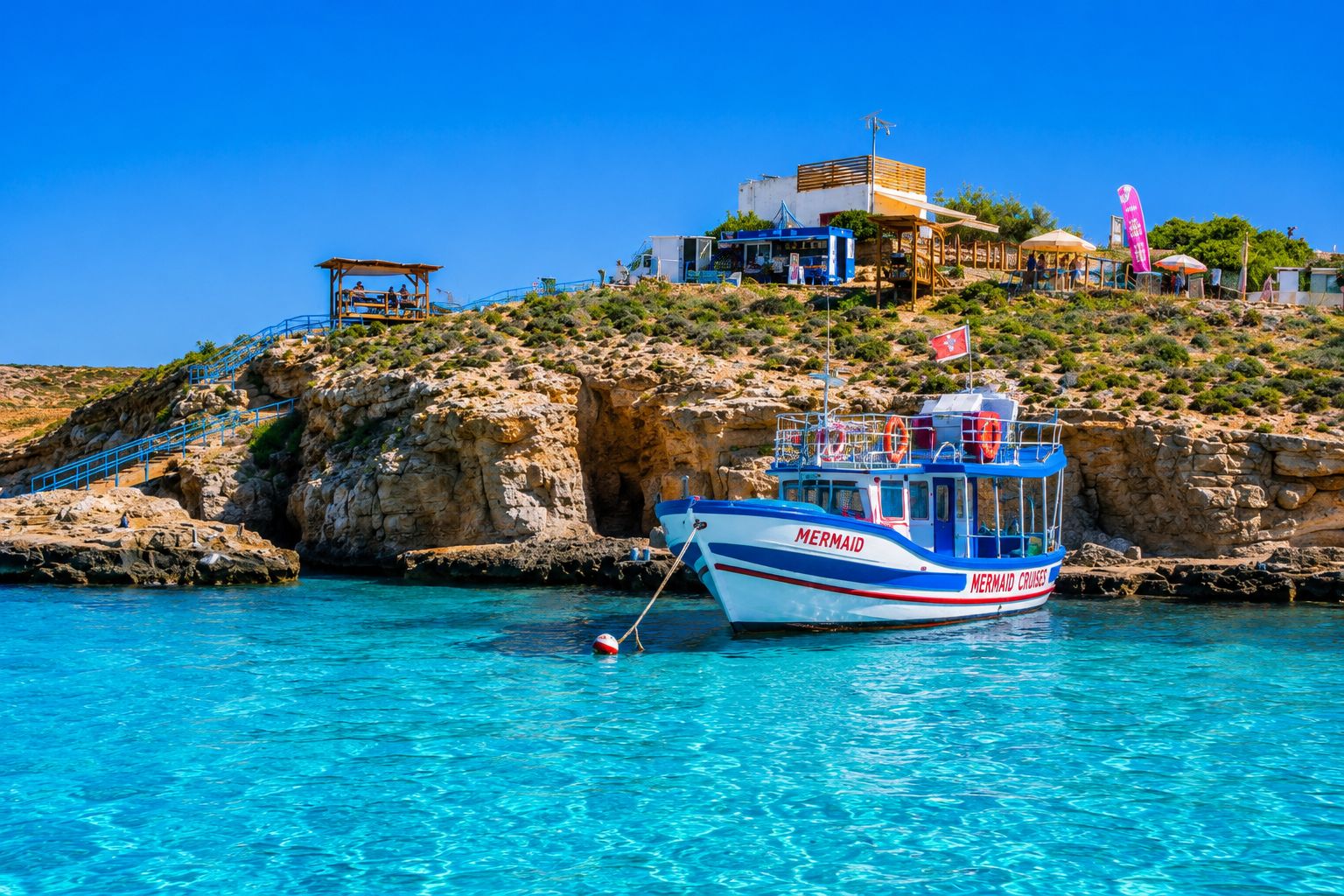 Malta: Bootstour zur Blauen Lagune von Comino, Meereshöhlen & Schwimmstopps