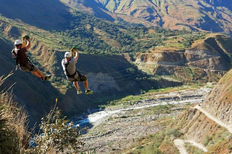 Cusco : Rafting dans la rivière Urubamba et Tirolina