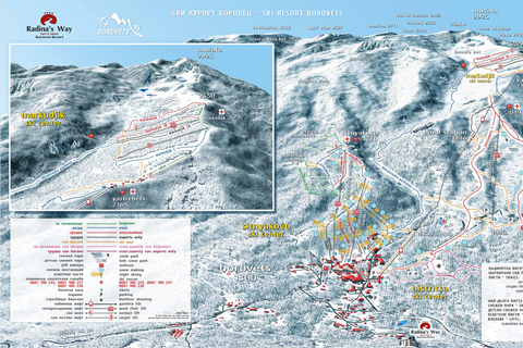 Dagtocht: Ski Borovets &amp; Ontspan in Thermale baden en Sauna