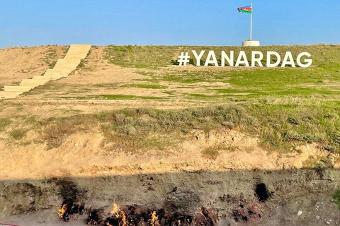 Baku: Qobustan e Abşeron (vulcano di fango, tempio del fuoco e Yanar Dağ)Baku: Gobustan e Absheron (vulcano di fango, tempio del fuoco e Yanardag)