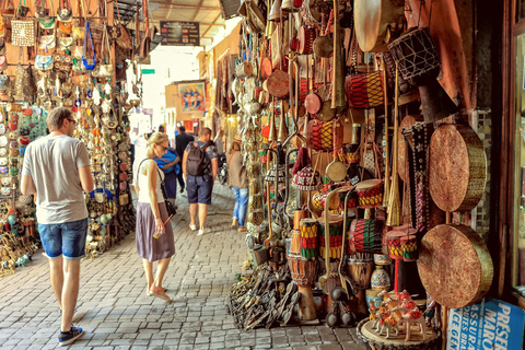 Marrakech: Ben Youssef Madrasa, Secret Garden, & Medina Tour Small Group